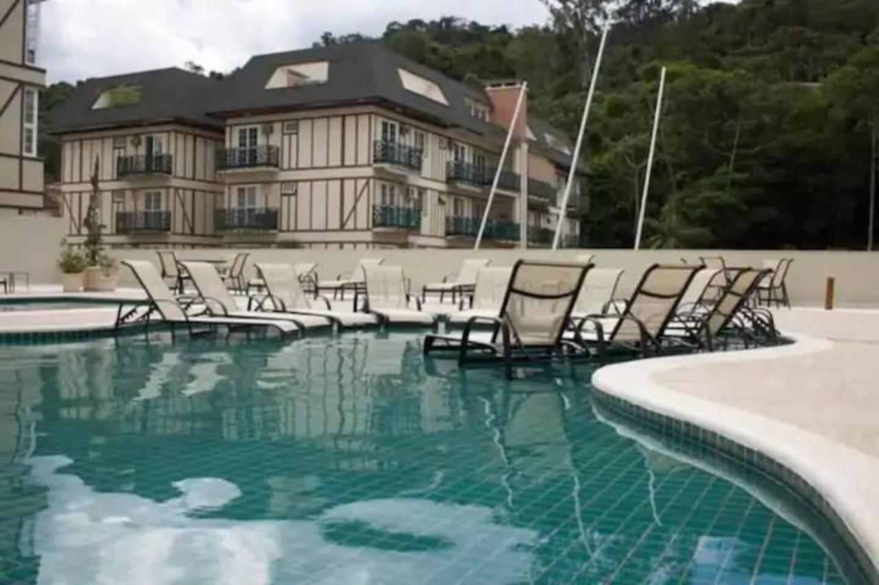 Estudio Itaipava - Granja Brasil - Flat Luxo 419 - Com Piscina Petrópolis Εξωτερικό φωτογραφία