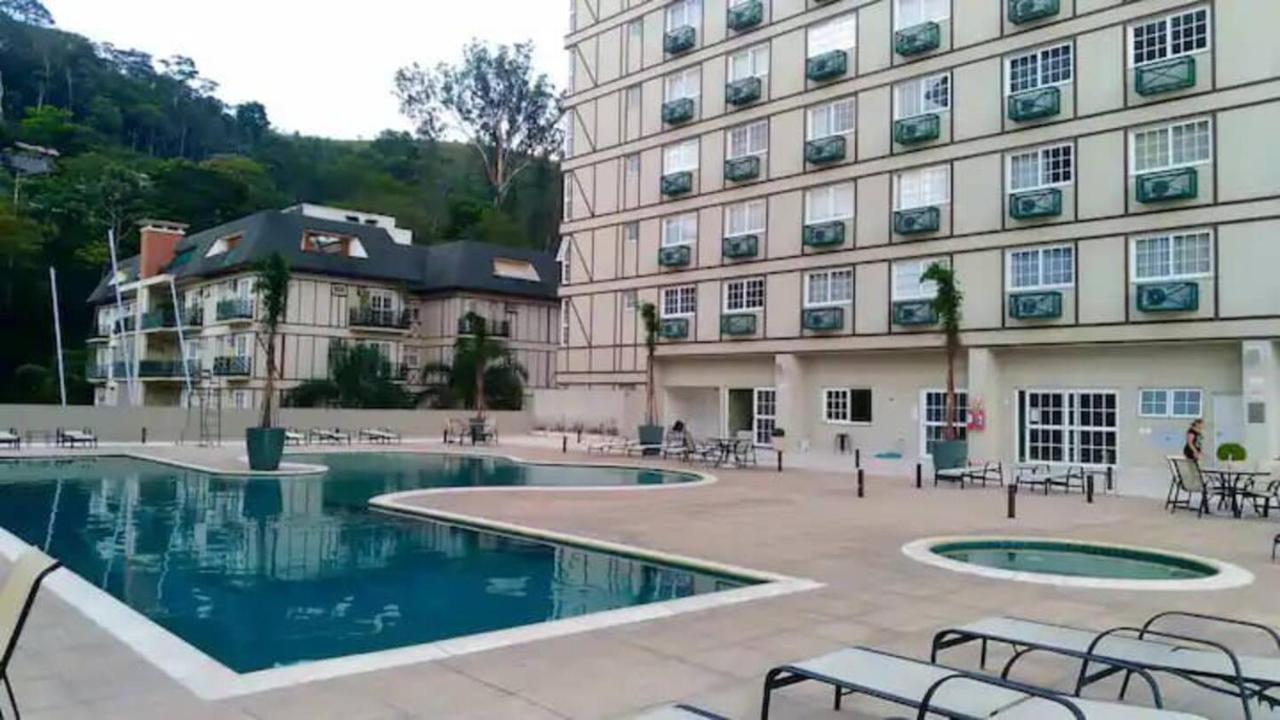 Estudio Itaipava - Granja Brasil - Flat Luxo 419 - Com Piscina Petrópolis Εξωτερικό φωτογραφία