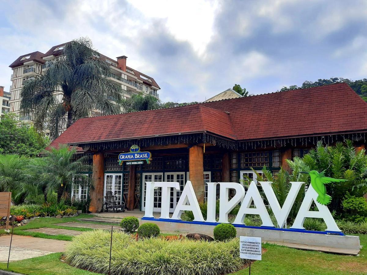 Estudio Itaipava - Granja Brasil - Flat Luxo 419 - Com Piscina Petrópolis Εξωτερικό φωτογραφία
