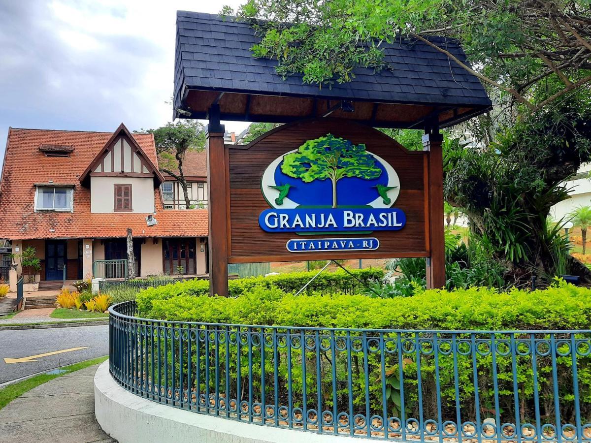 Estudio Itaipava - Granja Brasil - Flat Luxo 419 - Com Piscina Petrópolis Εξωτερικό φωτογραφία