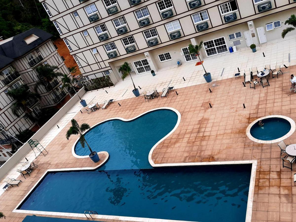 Estudio Itaipava - Granja Brasil - Flat Luxo 419 - Com Piscina Petrópolis Εξωτερικό φωτογραφία
