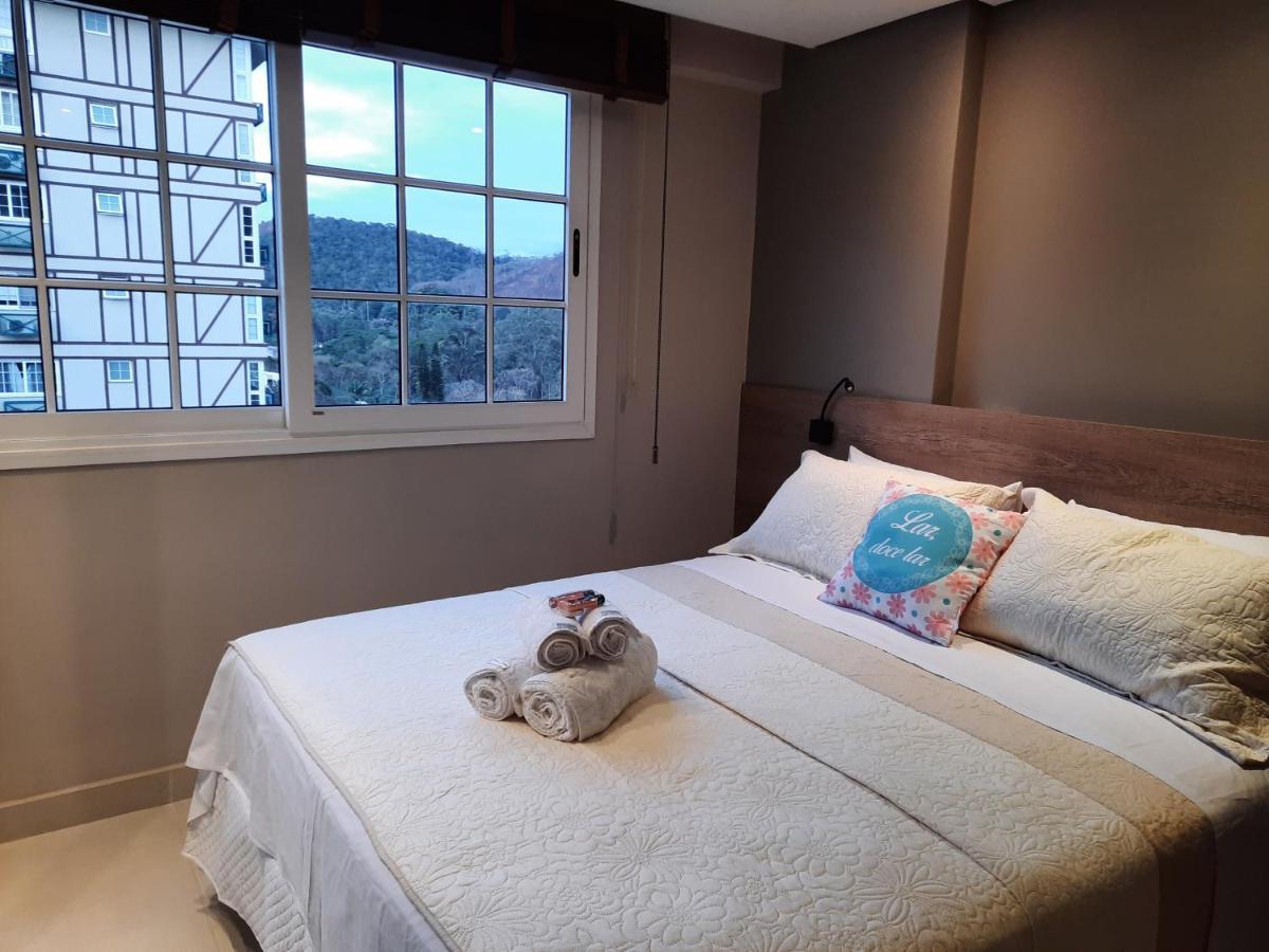 Estudio Itaipava - Granja Brasil - Flat Luxo 419 - Com Piscina Petrópolis Εξωτερικό φωτογραφία