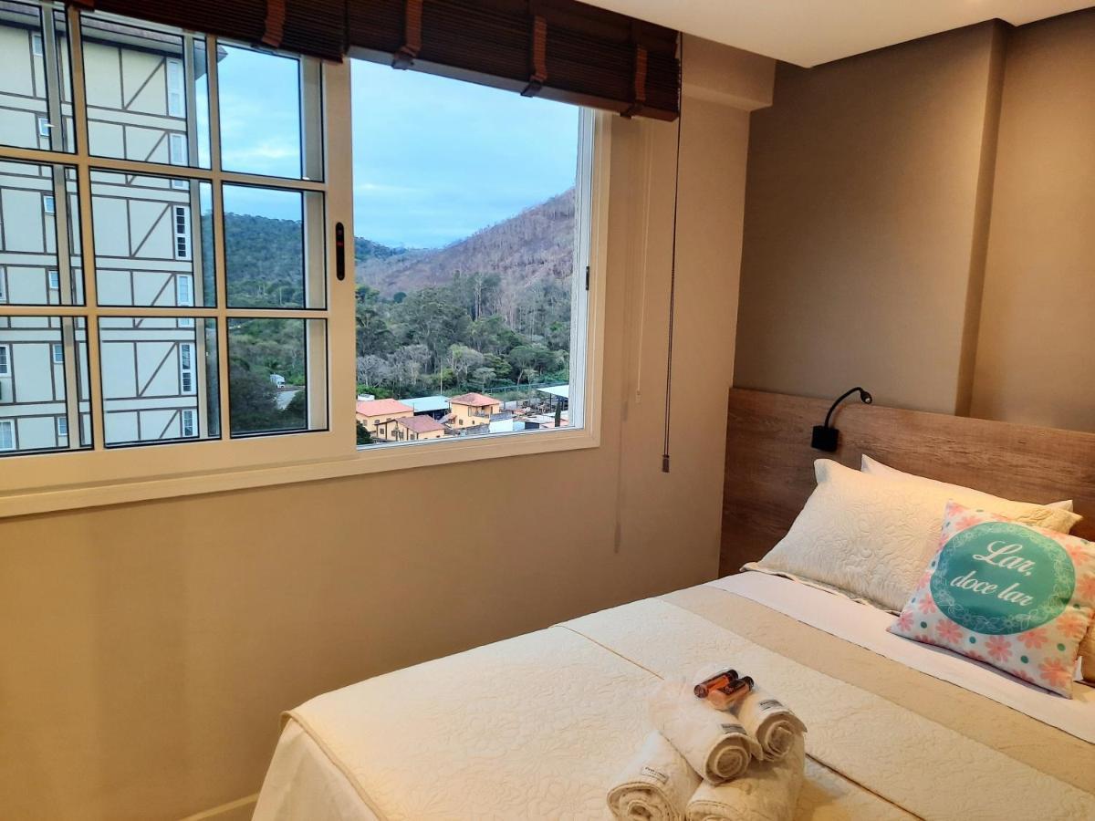 Estudio Itaipava - Granja Brasil - Flat Luxo 419 - Com Piscina Petrópolis Εξωτερικό φωτογραφία
