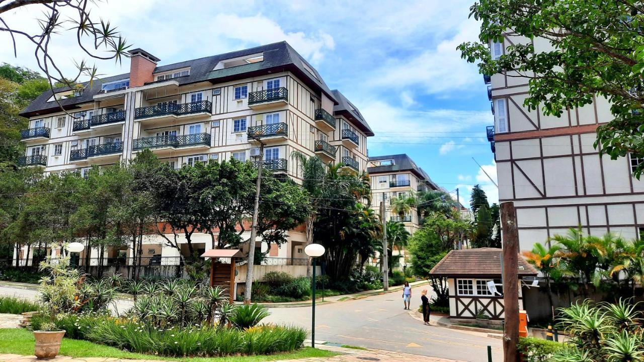 Estudio Itaipava - Granja Brasil - Flat Luxo 419 - Com Piscina Petrópolis Εξωτερικό φωτογραφία