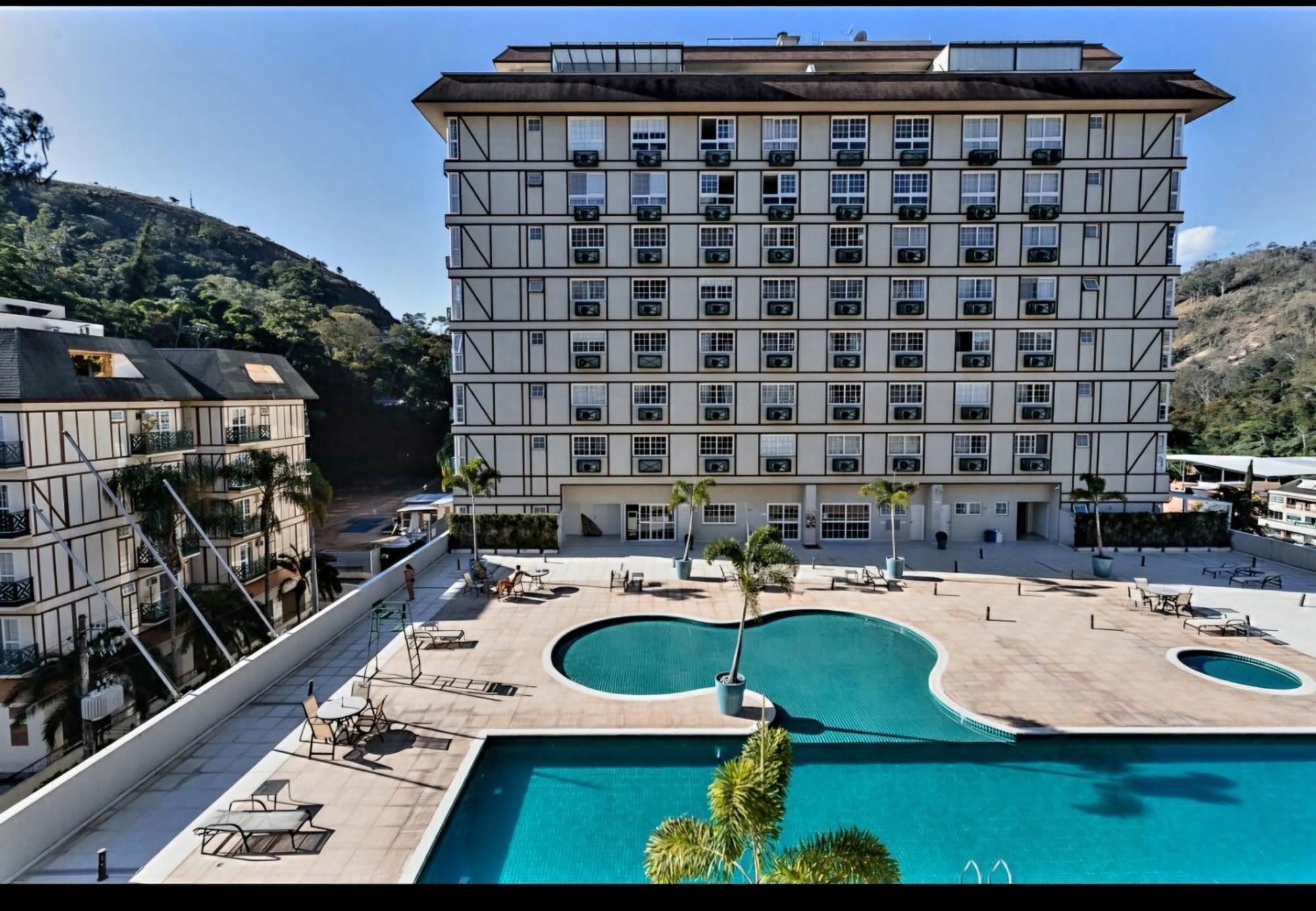 Estudio Itaipava - Granja Brasil - Flat Luxo 419 - Com Piscina Petrópolis Εξωτερικό φωτογραφία