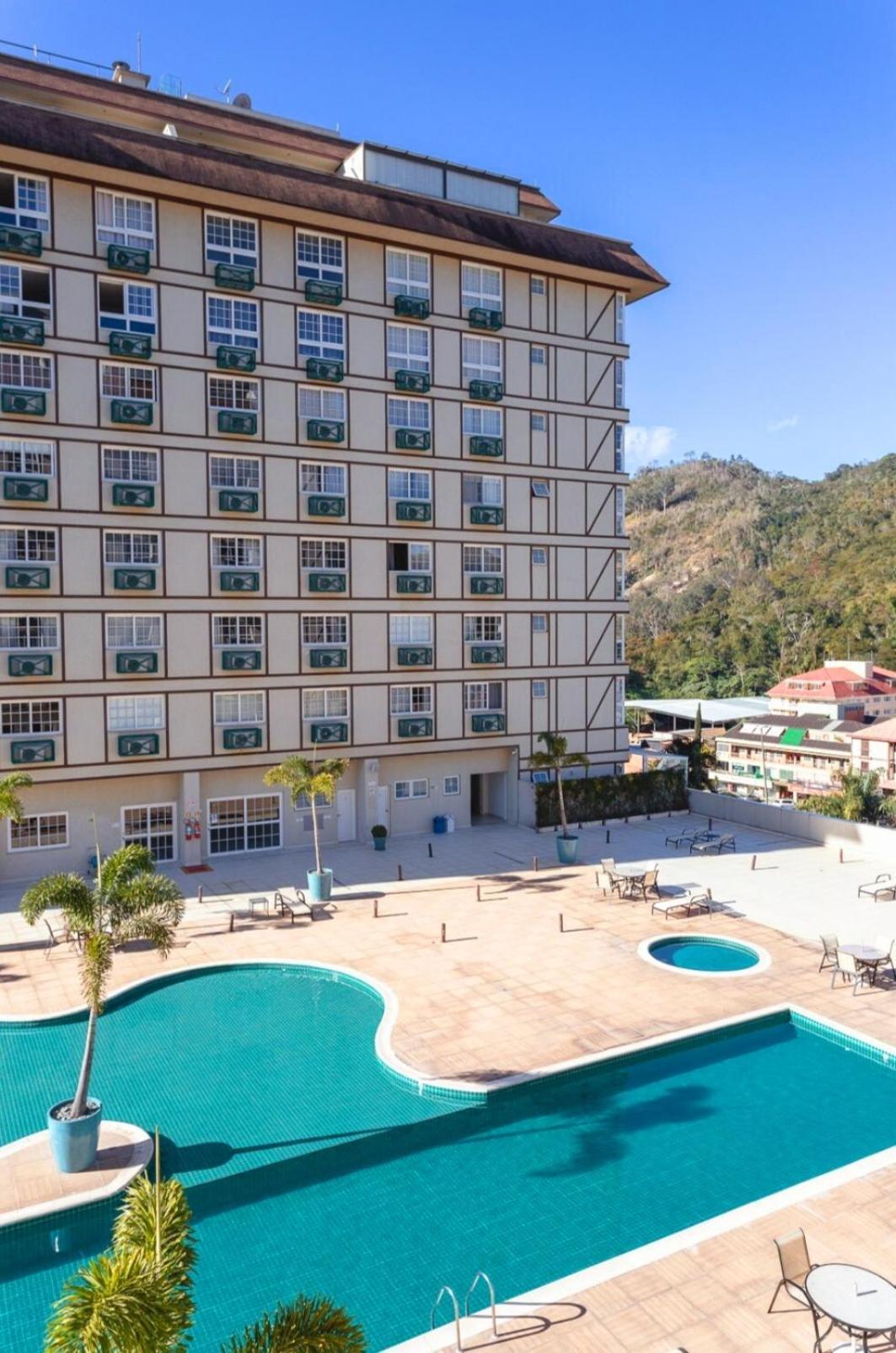 Estudio Itaipava - Granja Brasil - Flat Luxo 419 - Com Piscina Petrópolis Εξωτερικό φωτογραφία