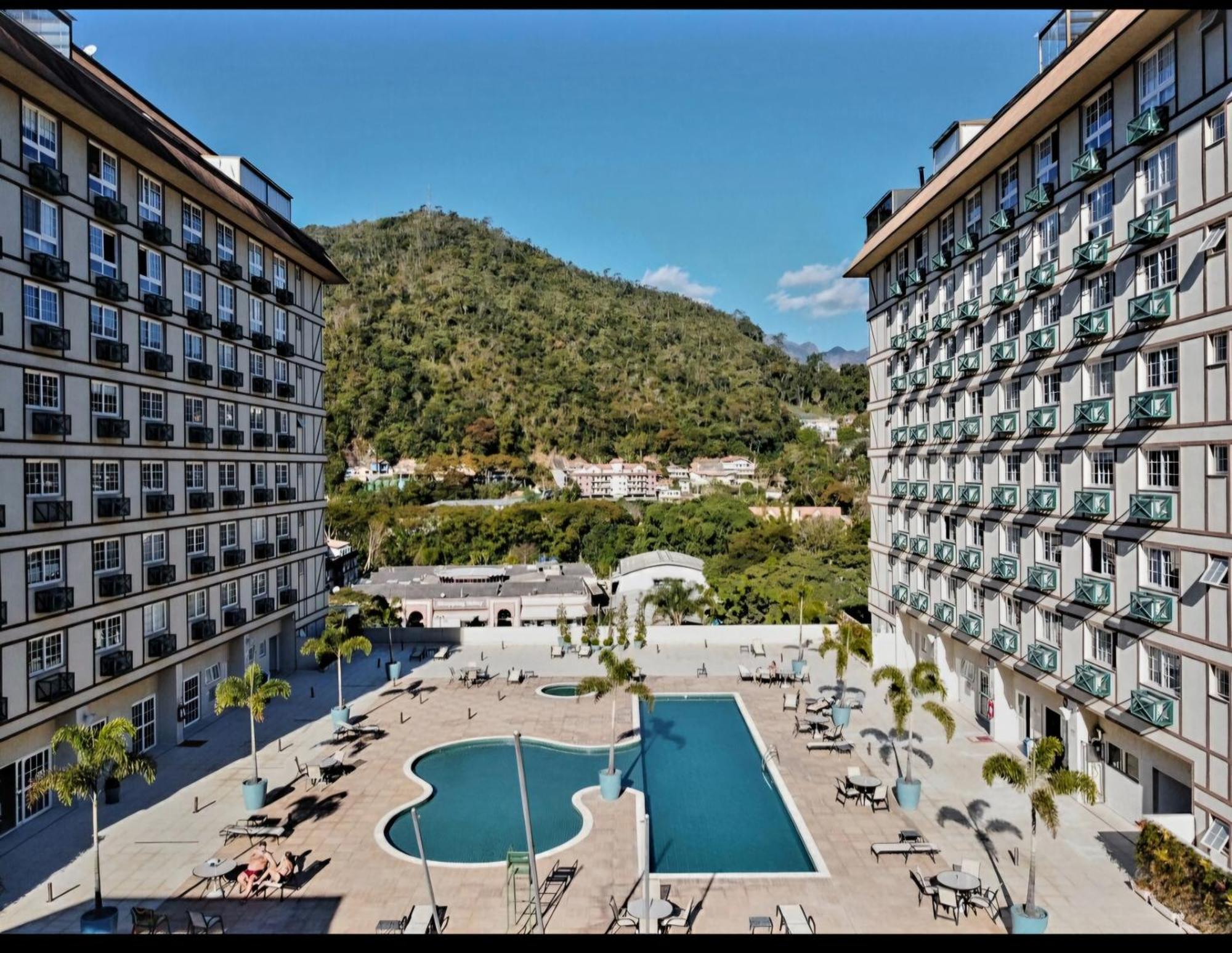 Estudio Itaipava - Granja Brasil - Flat Luxo 419 - Com Piscina Petrópolis Εξωτερικό φωτογραφία
